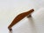 Mid-Century Italian Lounge Armchair in Cherrywood and White Bouclé, 1950s For Sale - Image 13 of 14