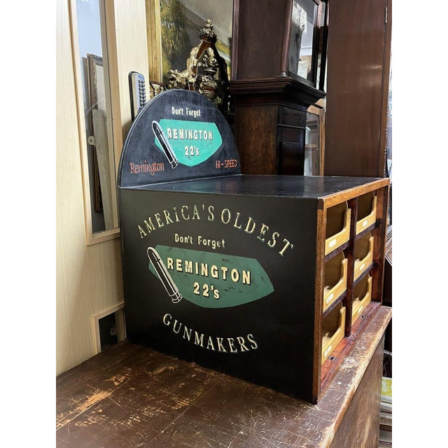 Large Advertising Cabinet with Pull-Out Drawers For Sale - Image 4 of 18