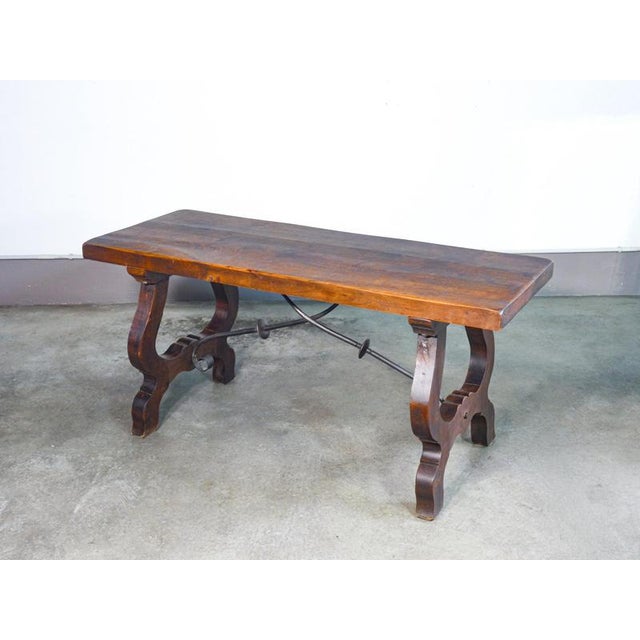 Refectory Table in Walnut For Sale - Image 14 of 16