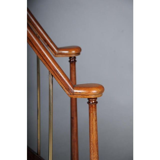 English Library Ladder in Mahogany, 20th Century For Sale - Image 12 of 18