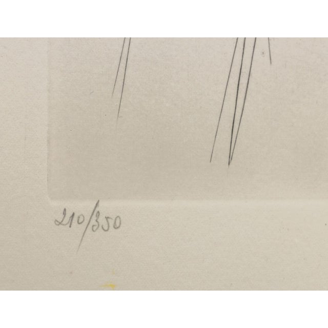 Salvador Dali "Narcissus (Phones)" Etching, 1972 For Sale - Image 9 of 12