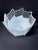 Rosenthal Studio-Line Modern Opaque White & Clear Glass Pinwheel Bowl For Sale In Chicago - Image 6 of 10
