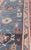 Blue Antique Persian Malayer Runner With Geometric Design in Blue Background 3'1 X 12'5 For Sale - Image 8 of 12