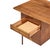 Paul McCobb for Calvin Mid Century Mahogany and Brass Desk For Sale In Chicago - Image 6 of 10