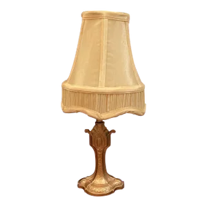 1920s Diminutive Gold Lamp