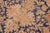 1990s Shabby CHic 1990's Vintage Orange/Blue Wool Rug - 9'8'' X 12'11'' For Sale - Image 5 of 10