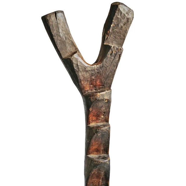 Mid 20th Century Vintage Dogon Grain Ladder For Sale - Image 5 of 10