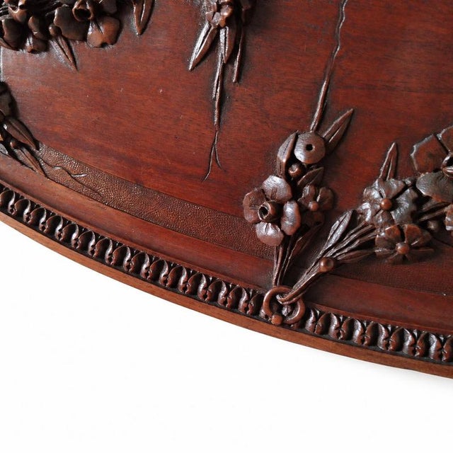 Art Nouveau Wall Plaque, 1900s For Sale - Image 6 of 9