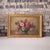Add timeless floral elegance to your space with this 19th century French rose painting on canvas, a beautifully composed...