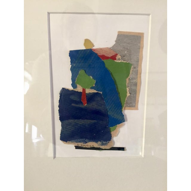 Max Epstein, Composition, 1960s, Collage For Sale - Image 3 of 12