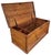 Brown 19th C American Blanket Chest Trunk Steamer For Sale - Image 8 of 16