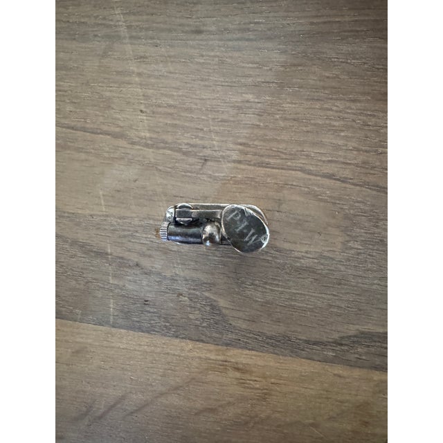 Silver Vintage Silver Decorative Lighter For Sale - Image 8 of 10