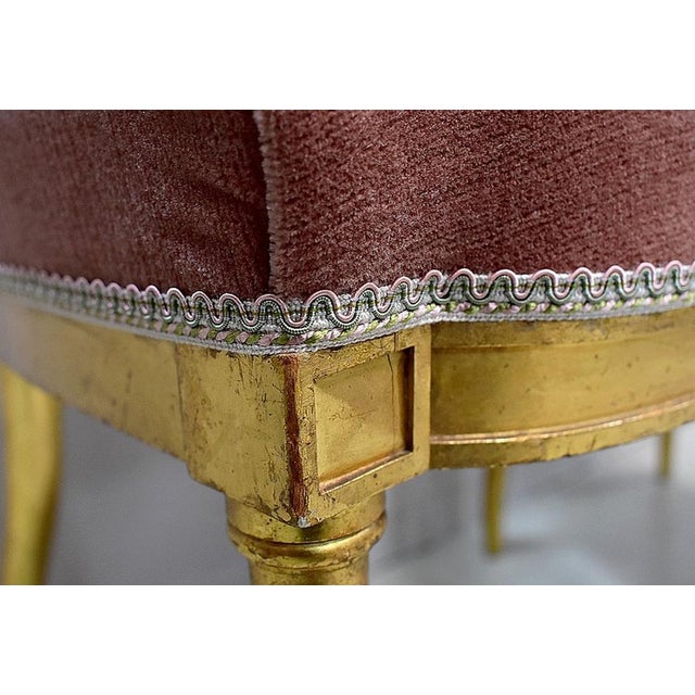 Set of Napoleon III Giltwood Chairs, Late 19th Century For Sale - Image 14 of 18