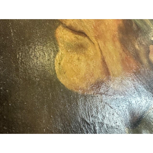 Max Ehl, Franz Liszt Portrait, Oil on Canvas, 1944, Framed For Sale - Image 3 of 14