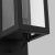 2020s Thom Filicia by Visual Comfort Studio Dresden 1-Light Outdoor Medium Lantern Sconce Light in Textured Black For Sale - Image 5 of 6