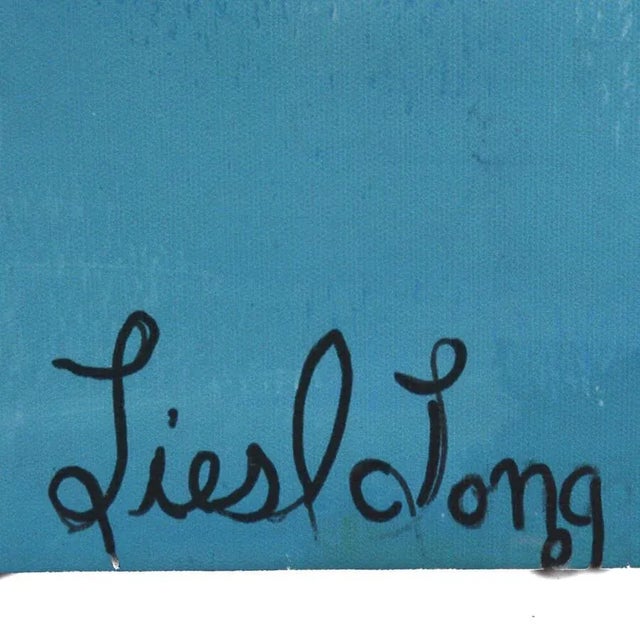 Wood Liesl Long's Mixed Media "United States Map" Canvas Art Print For Sale - Image 7 of 18