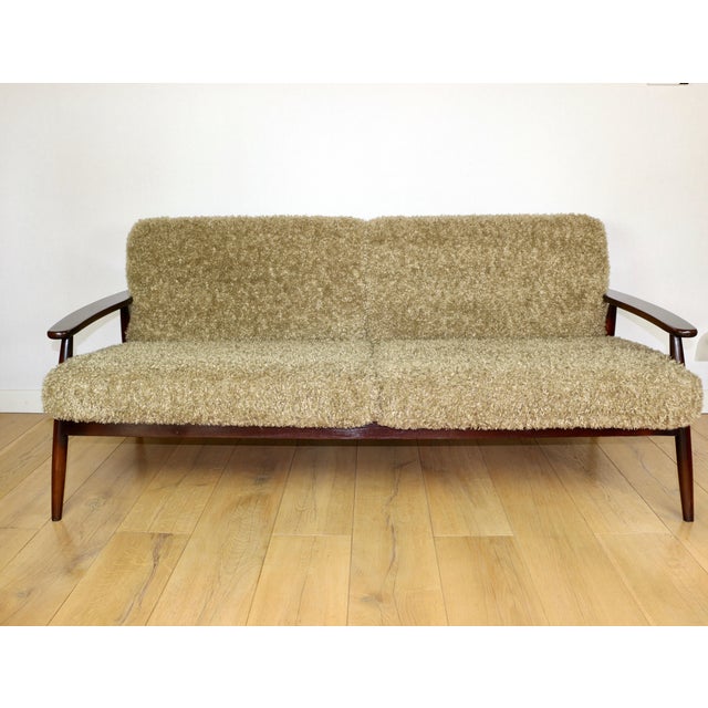 Beige Vintage 3-Seater Sofa, 1980s For Sale - Image 8 of 18