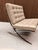 Early 21st Century Barcelona Chair in Beige Volo Leather by Ludwig Mies van der Rohe for Knoll Inc. / Knoll International, 2010s For Sale - Image 5 of 7