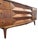 Wood Mid Century Modern Vintage Low Long Dresser or Credenza in Albert Parvin Style Sculpted Design For Sale - Image 7 of 11