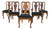 Late 20th Century Set of Six Thomasville Queen Anne Walnut Dining Chairs For Sale