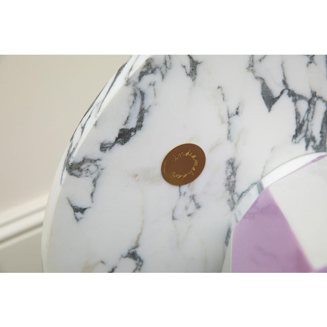 2000 - 2009 2010 Ralph Pucci India Mahdavi "Joker" Ceramic Table For Sale - Image 5 of 5