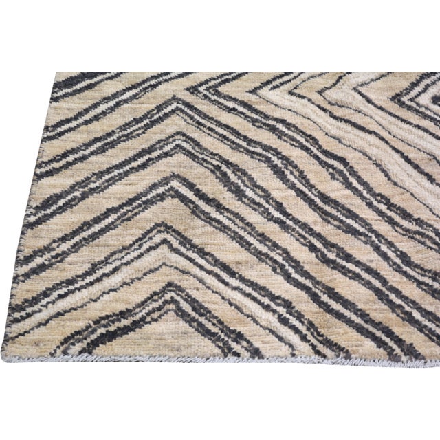 Moroccan Sheba Hand Knotted Wool Rug, 11'5"x14'8" For Sale - Image 4 of 6