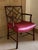 English Georgian Chinese Chippendale Style Mahogany Cockpen Armchair For Sale - Image 14 of 18