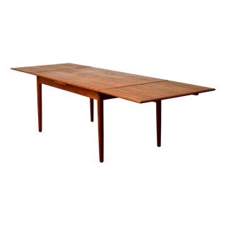Dining Table in Teak, Denmark, 1950s-1960s For Sale