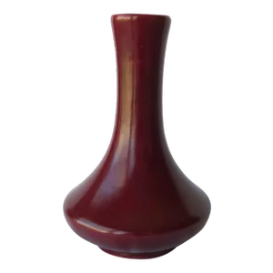 Early 20th Century Art Deco Royal Haeger Oxblood Bud Vase
