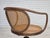 Swivel Armchair in Bentwood and Furniture Mesh, 1950s For Sale - Image 13 of 18