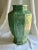 Vintage 1970s Chinese Export Chinoiserie Eight Sided Floral Embossed Celadon Vase For Sale - Image 12 of 12