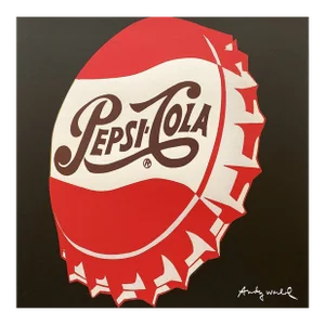 Andy Warhol Vintage 1986 Limited Edition Large Fine Art Lithograph Print " Pepsi-Cola " 1962
