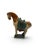 Set of Three Chinese Tang-Style Glazed Ceramic Horse Figures For Sale - Image 11 of 15
