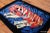 Textile Nazmiyal Collection Vintage Scandinavian Clown Cat Karel Appel Art Rug For Sale - Image 7 of 9
