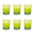 Zafferano Zafferano Bei Tumbler Apple Green - Set of 6 For Sale - Image 4 of 4