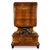 A striking Art Deco display cabinet featuring a unique sculptural eagle element forming the central connection between the...