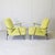 Slipper Chairs in Tubular Metal by Mario Franchioni for Framar, 1950s, Set of 2 For Sale - Image 10 of 13