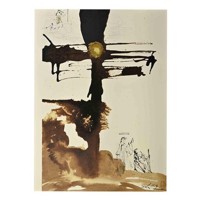 Salvador Dali, Veni, Domine Jesus, Lithograph, 1964 For Sale