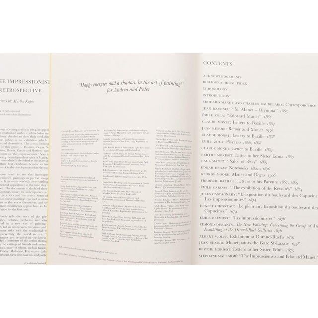 The Impressionists - A Retrospective, edited by Martha Kapos. Hardcover book with dustjacket, published in 1991 by Hugh...