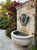 Vintage Classical Bronze & Polychrome Water Fountain Mask For Sale - Image 9 of 12