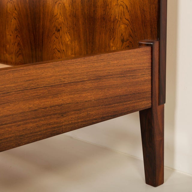 Danish Rosewood Bed Frames, 1960s, Set of 2 For Sale - Image 9 of 11