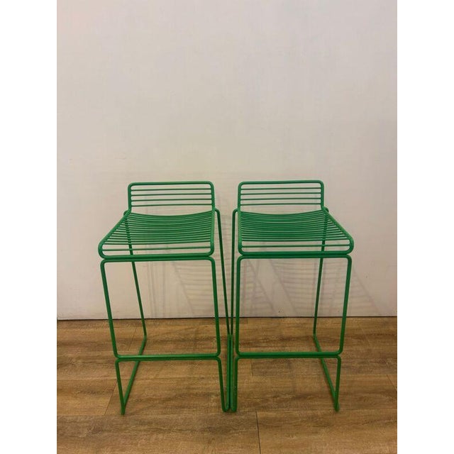 Vintage Stools in Metal, Set of 2 For Sale - Image 3 of 6