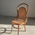 Vintage Natural Wood Cane Chair, 1980s For Sale - Image 10 of 18