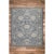 Blue Turkish Oushak Rug Handwoven Wool Blue Floral Design Rug 12'3" X 15' For Sale - Image 8 of 8