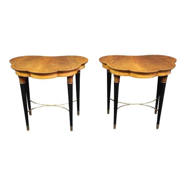 Tommi Parzinger for Charak Cocktail Tables/Pair For Sale