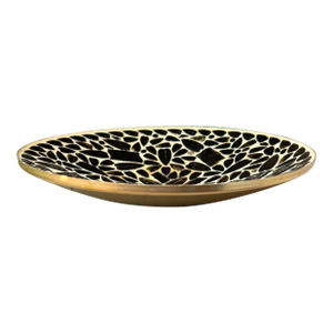Mid-Century Mosaic Tile Decorative Bowl - 11.25”