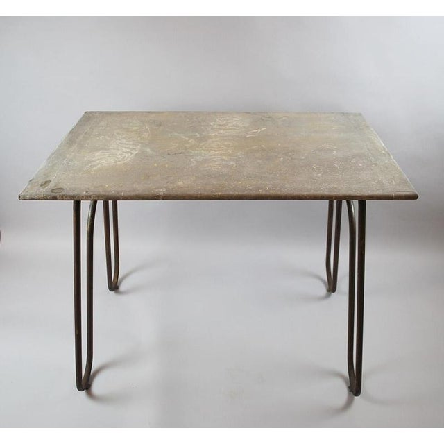 Vintage Indoor and Outdoor Florist Table, 1950s For Sale - Image 6 of 8