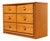 Mid 20th Century Oak Three Drawer Dresser For Sale