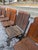 Brown Antique Quartersawn Oak Folding Chairs, Steamboat Theater Seating, Set of 12 For Sale - Image 8 of 18