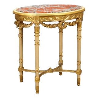 Center Table in Carved Wood For Sale